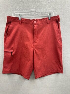 Han Ton Amphibian Board Shorts  Men’s Size 36 In And Out Of The Water Beach Red